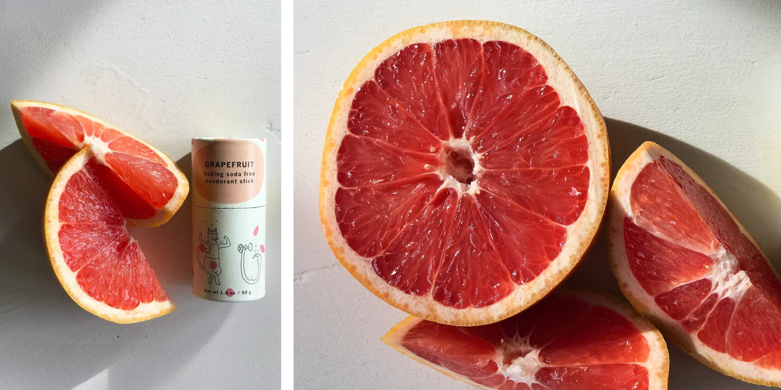 grapefruit deodorant stick